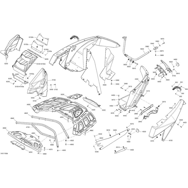 Support by Can-Am 705009408 OEM Hardware 705009408 Off Road Express