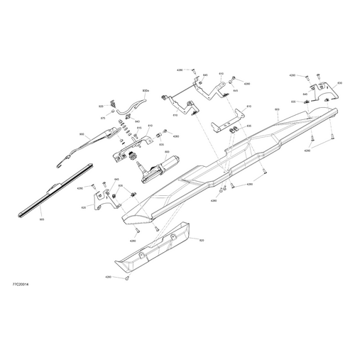 Support by Can-Am 705800060 OEM Hardware 705800060 Off Road Express Peach St