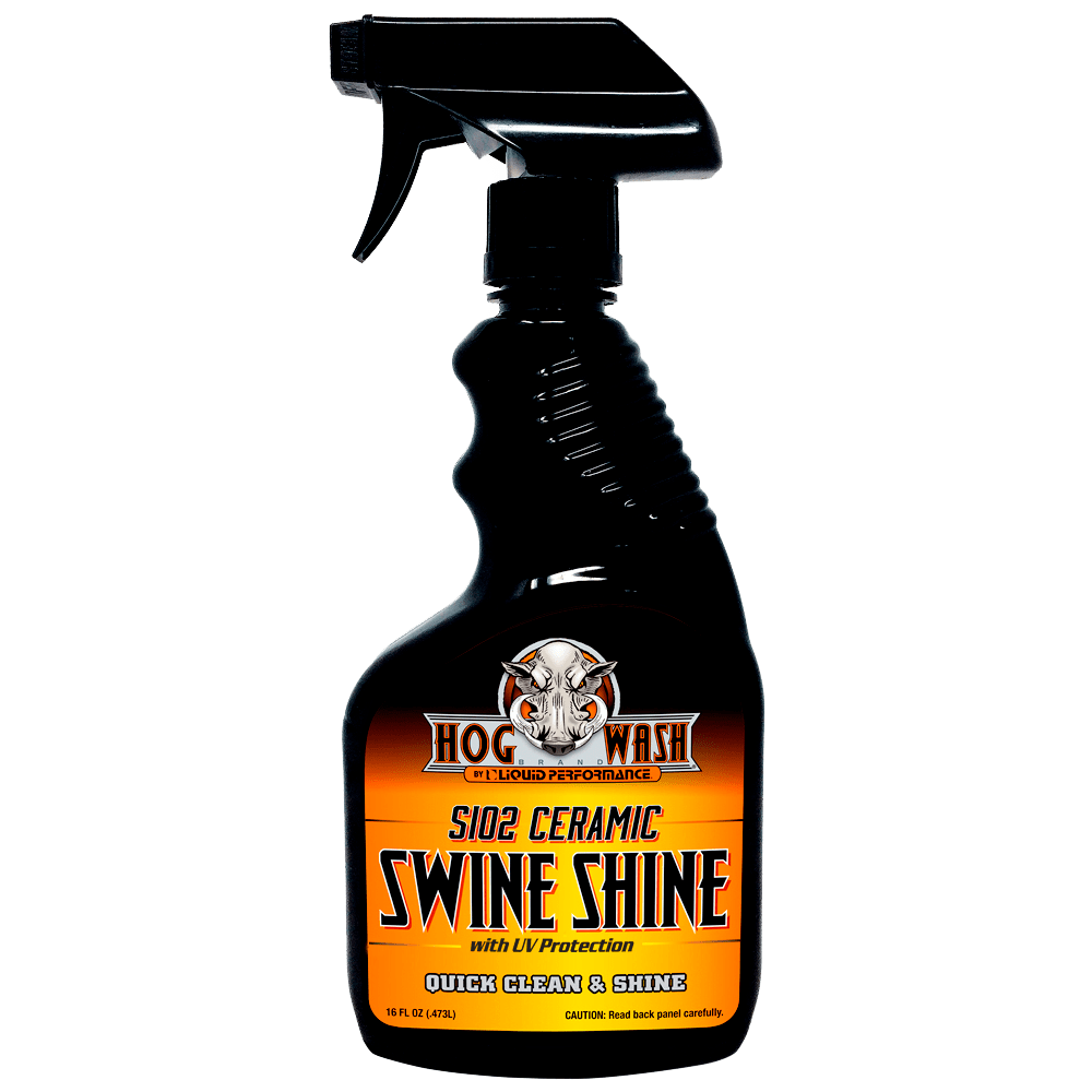 Swine Shine W/Polyseal Protection 16Oz by Hog Wash HW0880 Quick Detailer