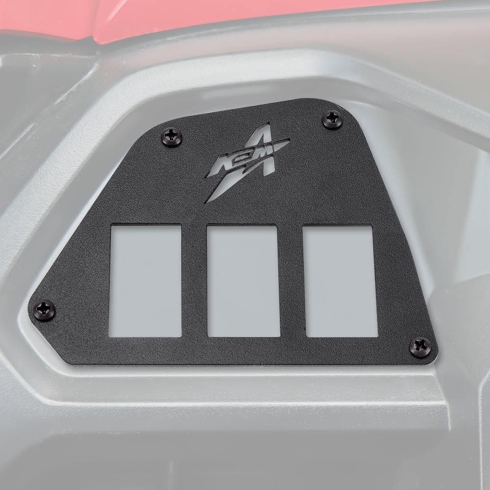 Switch Plate Fit Honda Talon by Kemimoto B0111-04801BK Switch Panel Mount B0111-04801BK Kemimoto