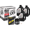 SXS Quick Oil Change Kit 5W-50 w/ Black Oil Filter by Maxima