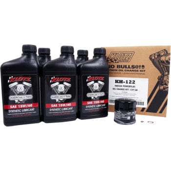 Parts Unlimited Drop Ship Oil Change Kit Synthetic Oil Change Kit for Indian Challenger and Pursuit by Klotz KH-122