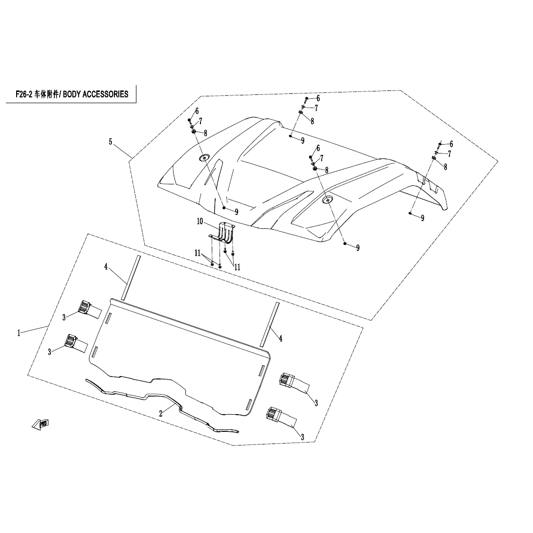 CFMOTO T-Washer OEM #9030-360103 Witchdoctors