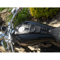 Tank Bib Studded for Victory Steel Frame by Franks Leather Products