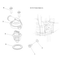 Thermostat W/O Bypass, 82 C by Polaris