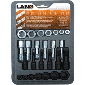 Thread Restorer Tap and Die Set by Lang Tools 2581 Specialty Tool