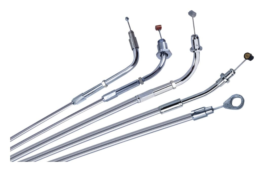 Throttle Idle Cable Stainless Steel by Barnett Throttle Cable