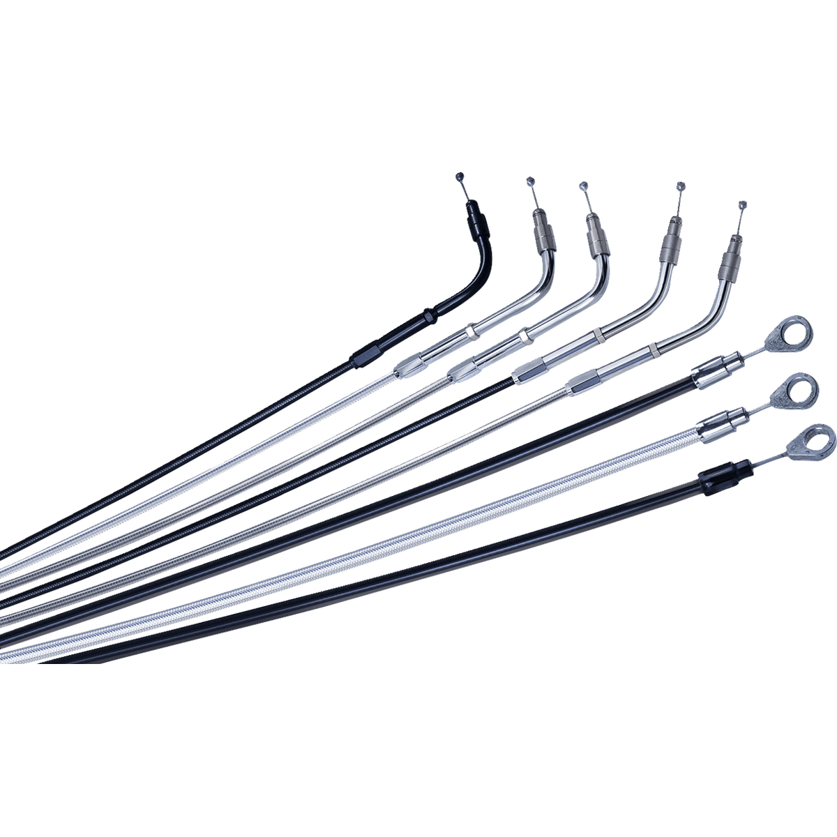 Throttle Push Cable Stainless Steel by Barnett Throttle Cable