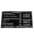 Tire Info Decal V92 by Polaris
