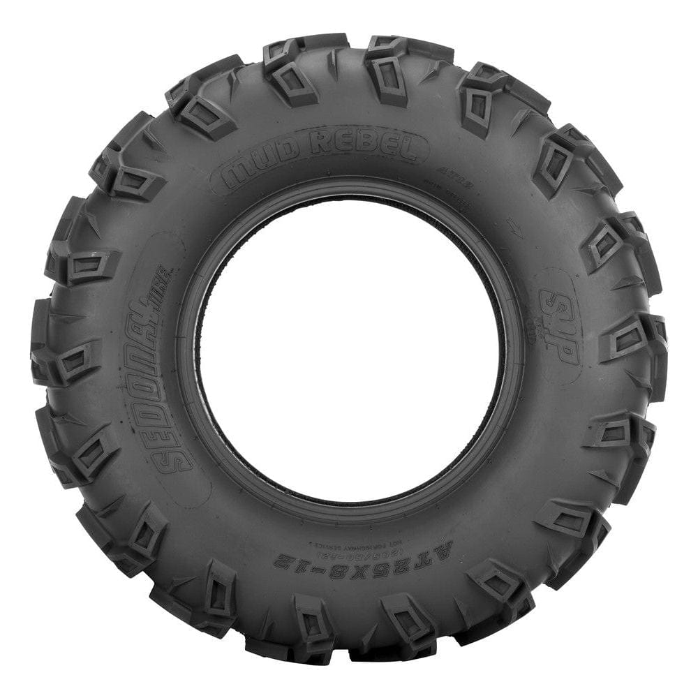 Tire Mud Rebel 25X8-12 Bias 6Pr Lr-340Lbs by Sedona MR25812 All Terrain Tire 570-4000 Western Powersports