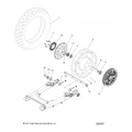 Tire-Rear 150/80-16 K761 by Polaris