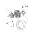 Tire Rear Ww by Polaris