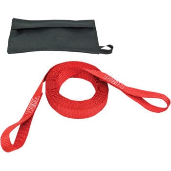 Tow Strap with Pouch By Powertye MFG 41151-P Tie Down / Ratchet Strap