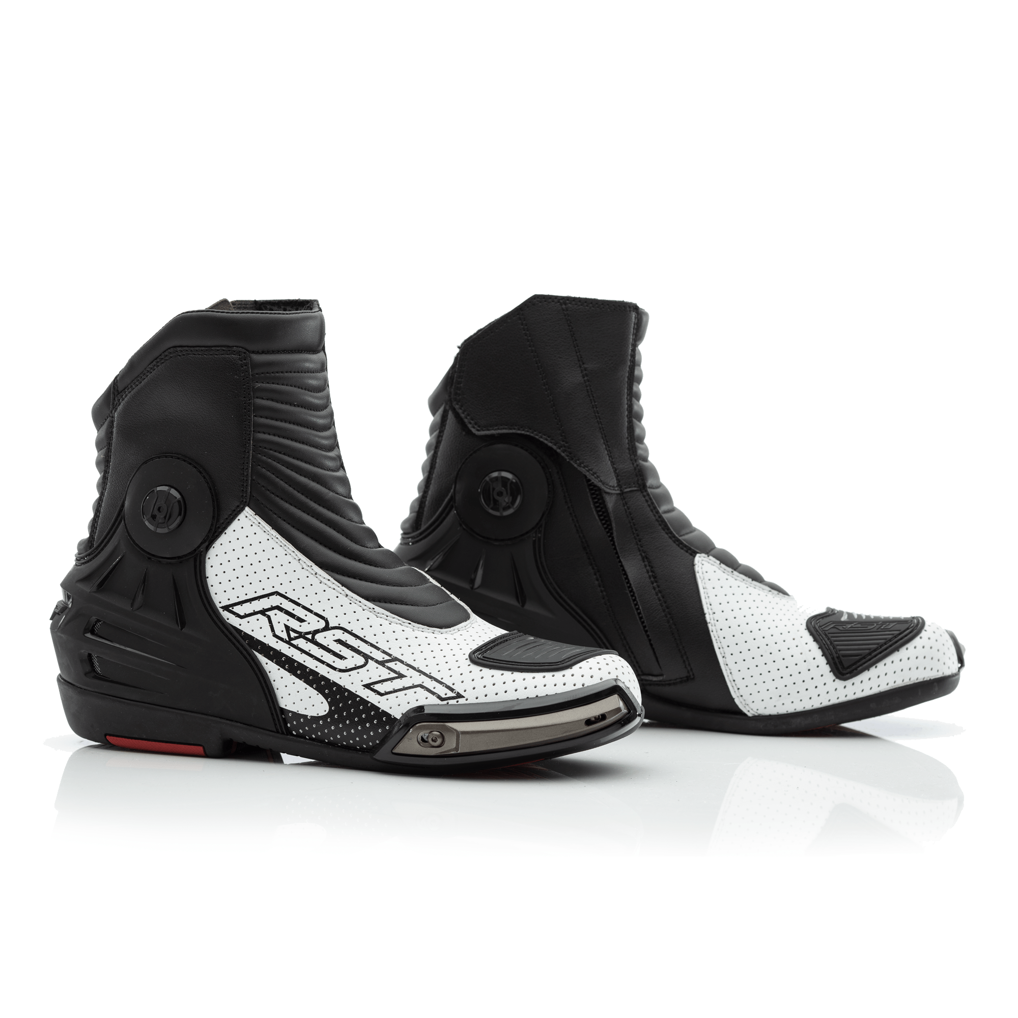 Western Powersports Boots White/Black / 7 Tractech EVO III Short CE Boot by RST 102341WHI-40