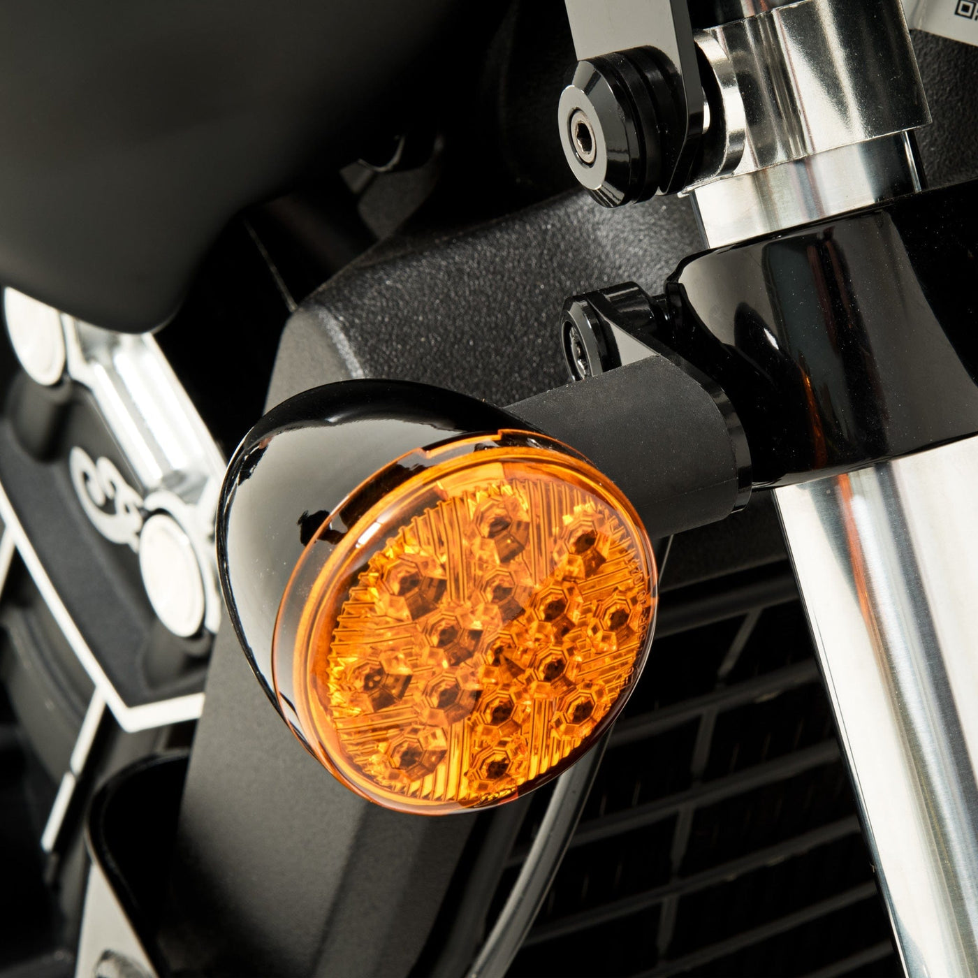 Turn Signal Relocation Kit for Scout Bobber by Memphis Shades