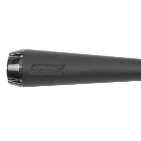 Indian Challenger Comp-S 2-into-1 Ceramic Black by Two Brothers Racing Close up of tip