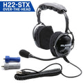 Ultimate Headset For Stereo And Offroad Intercoms - Over The Head Or Behind The Head by Rugged Radios
