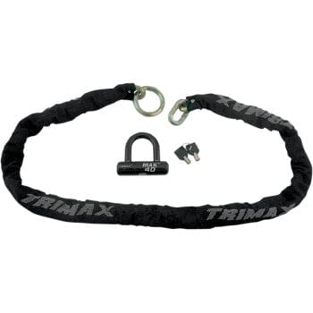 Ultra-Max T-Hex™ Super Chain U-Lock 5' by TRIMAX THEX5040 Pad Lock
