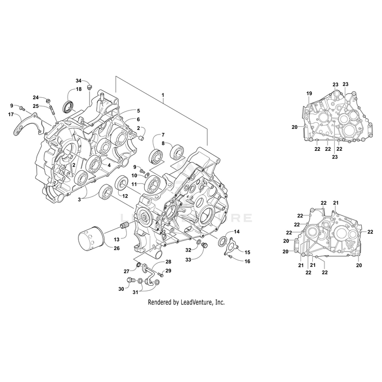 Union,Oil Filter    (Ky) By Arctic Cat 0812-066 OEM Hardware 0812-066 Core Power Equipment