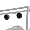 Universal 6.5" Speaker Cage Swivel Pods with 1.75 to 2" Mounting Clamps by Kemimoto