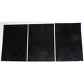 Universal Number Plate Black 3/Pack By D'Cor