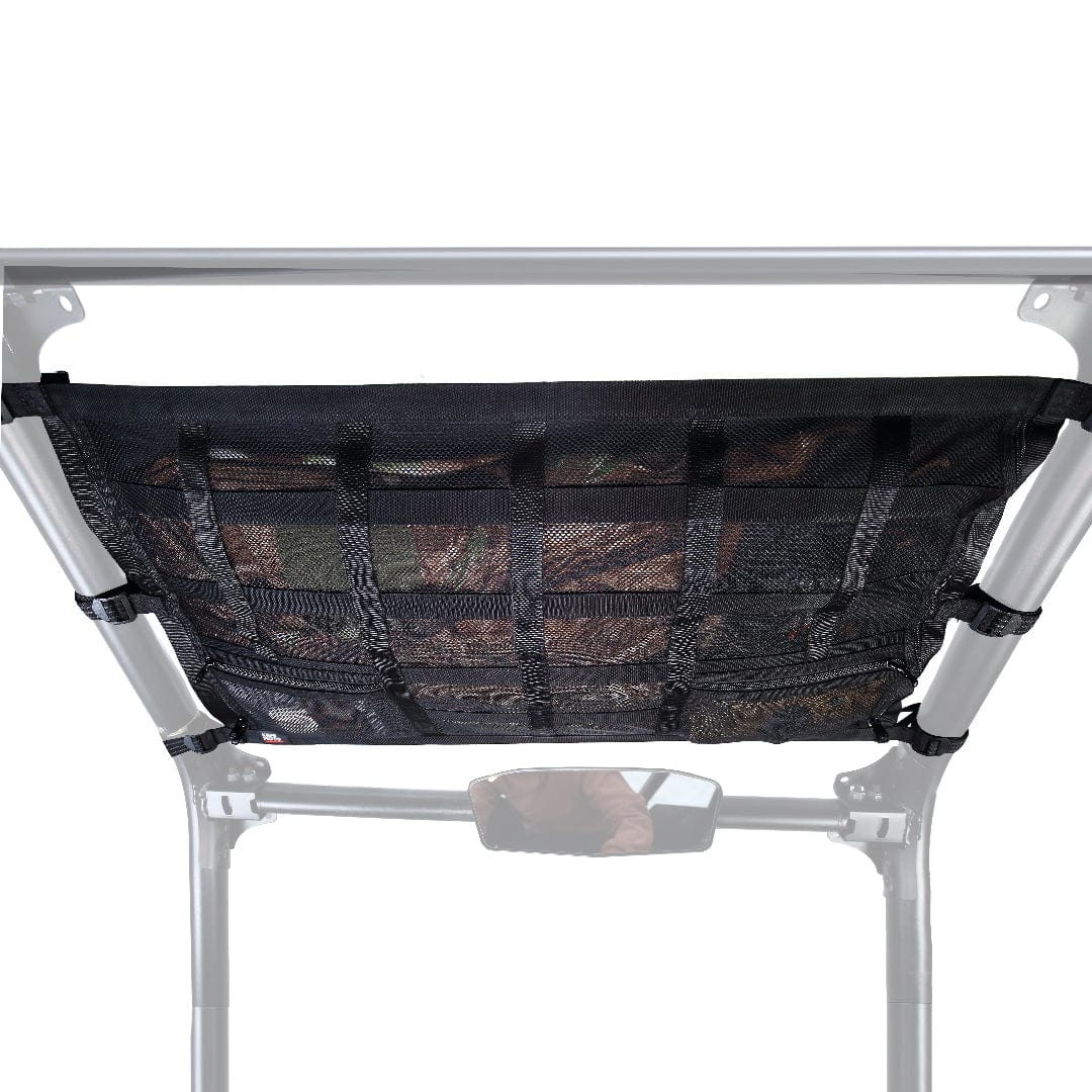 Upgrade Ceiling Cargo Net Pockets for Polaris RZR XP 1000/ PRO XP by Kemimoto B0113-13401BK Cargo Net B0113-13401BK Kemimoto
