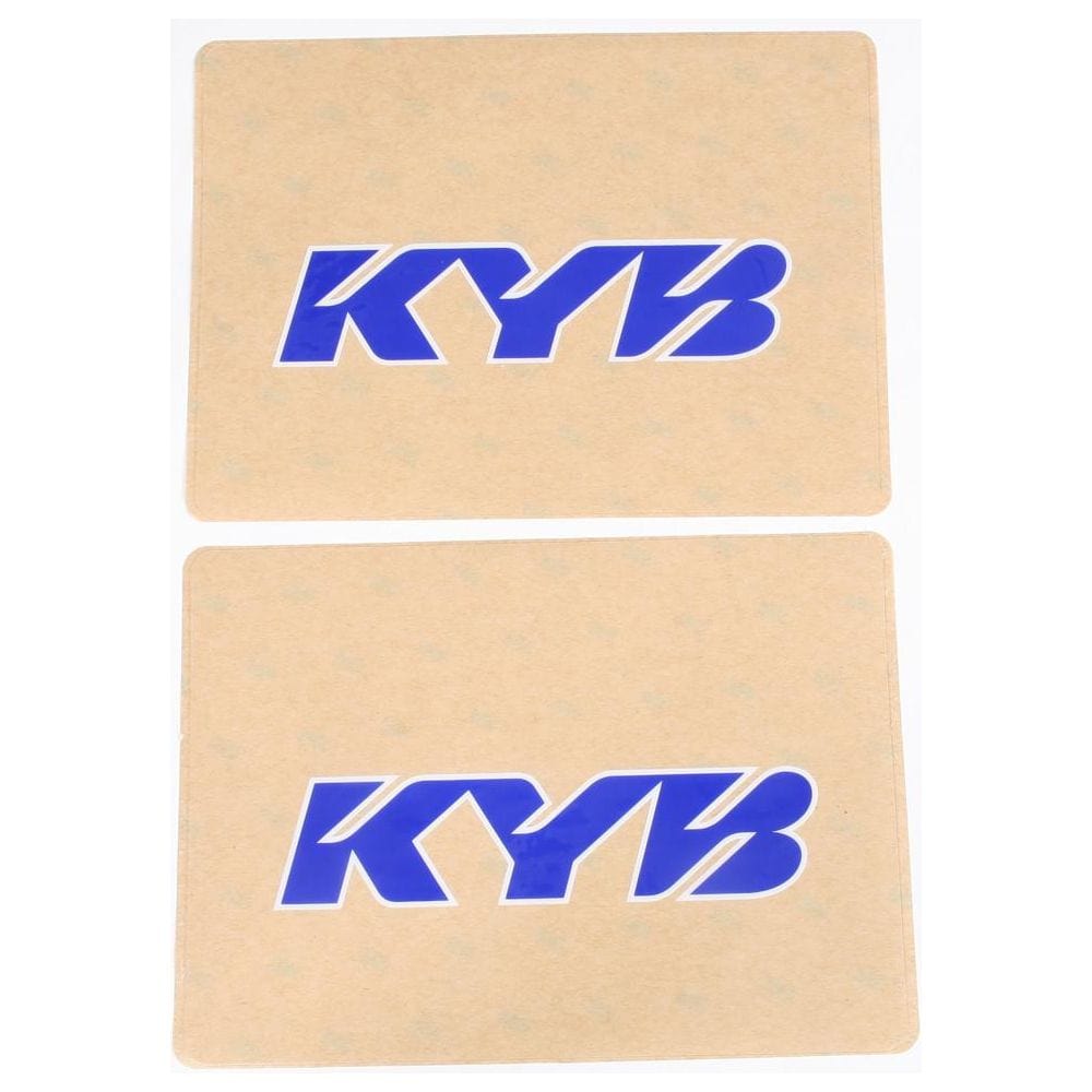 Upper Fork Decal Kyb Blue By D'Cor 40-80-113 Fork Decal 862-80106 Western Powersports