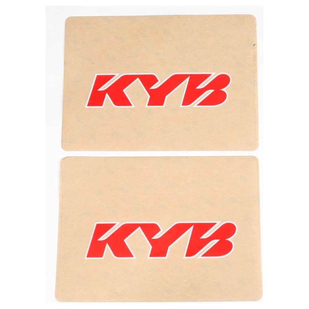 Upper Fork Decal Kyb Red By D'Cor 40-80-123 Fork Decal 862-80107 Western Powersports