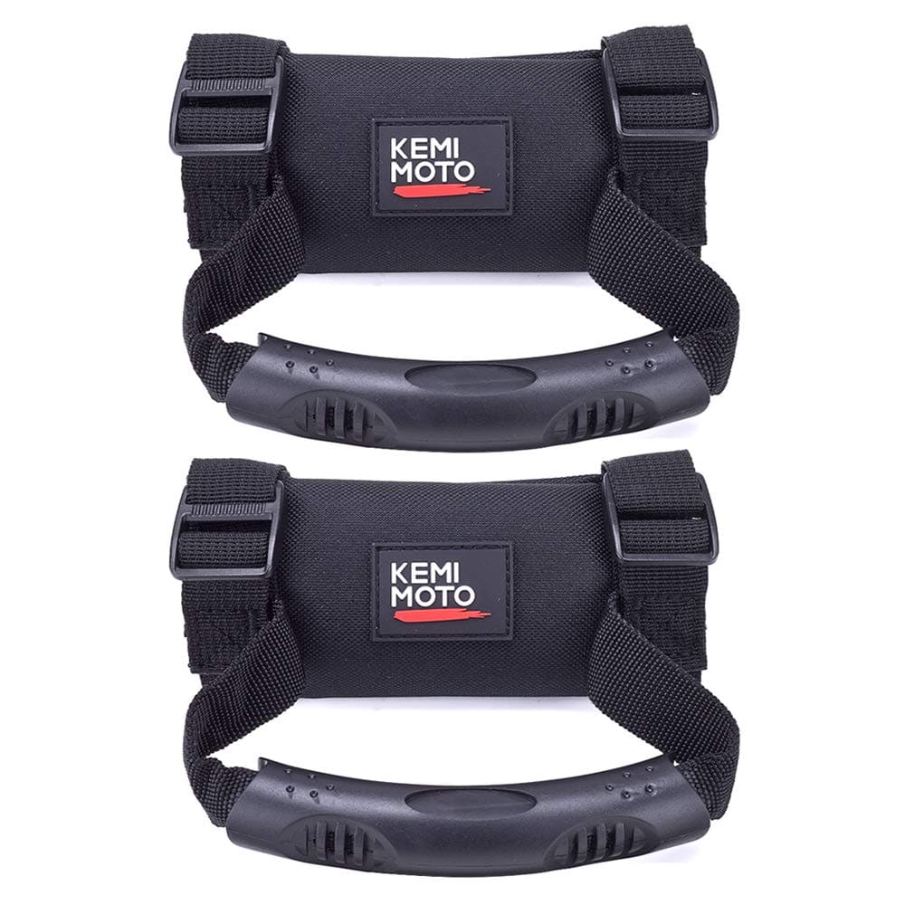 UTV Grab Handles Grip (2 Pack ) by Kemimoto B0111-03801BK(2) Grab Handle B0111-03801BK(2) Kemimoto