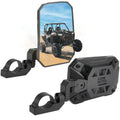 UTV Side Mirrors, Tool-free Multi-Adjustment Mirrors for 1.65-2 inch Roll bar by Kemimoto