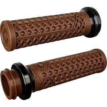 Parts Unlimited Grips Brown Vans Indian Grips Black by ODI V31VITWN-B