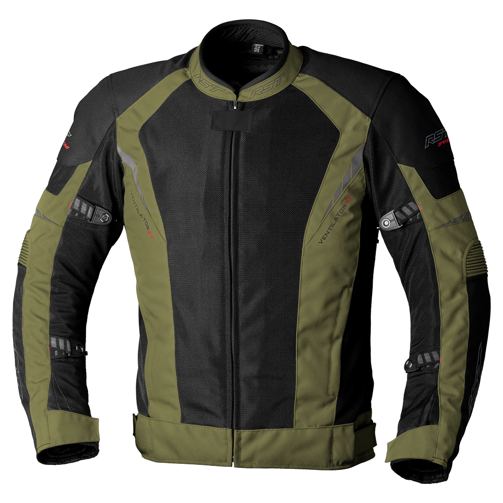Western Powersports Jacket Green/Black / SM Ventilator XT Ce Jacket By Rst 102982D.GRN-40