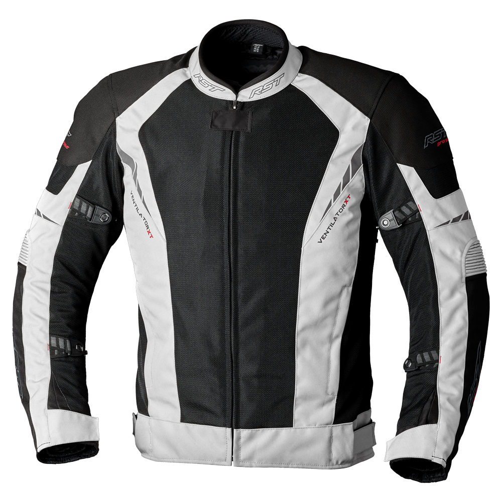 Western Powersports Jacket Silver/Black / SM Ventilator XT Ce Jacket By Rst 102982SIL-40