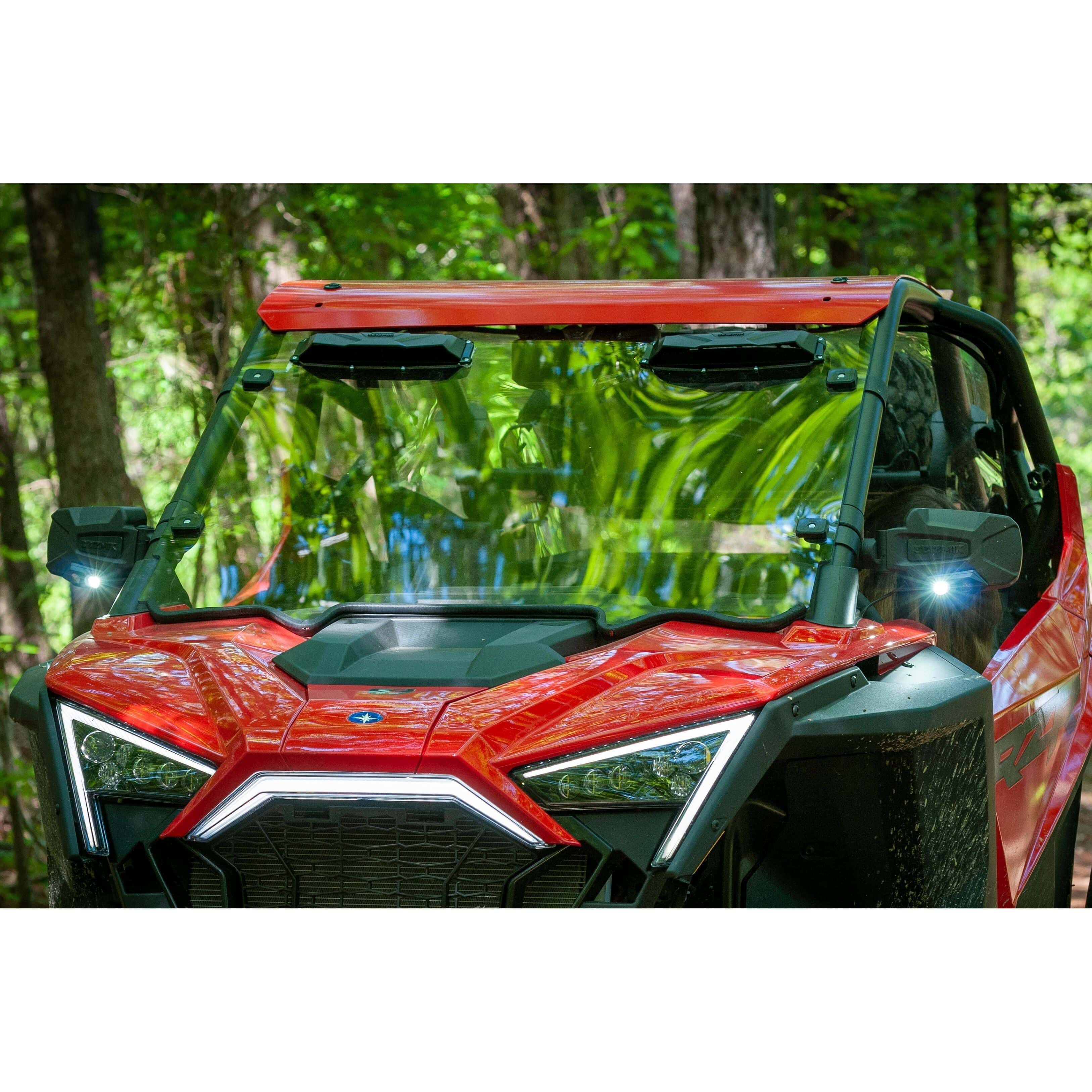 Versa Vent Windshield Polaris By Seizmik 26103 Vented Windshield 63-26103 Western Powersports Drop Ship