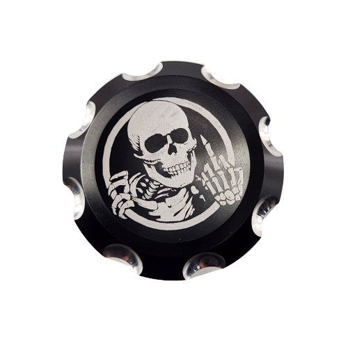 Taylor Specialties Dipstick Victory Motorcycle Magnetic Dipstick Skulls Style by Witchdoctors DS-MAGSKULL