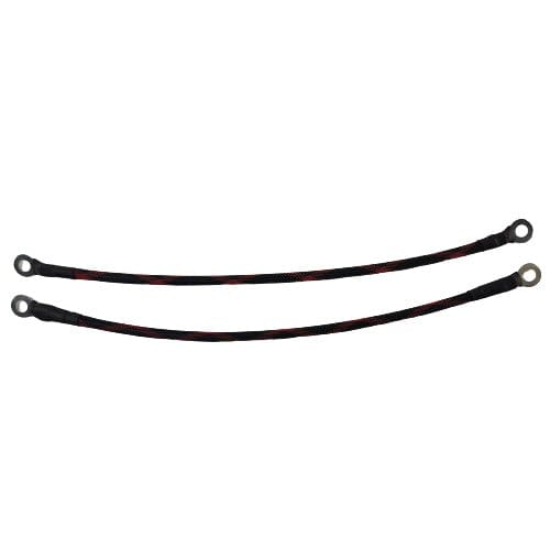 Victory Saddlebag Lid Tethers Red / Black by Witchdoctors WD-SB-TETHRT Saddlebag Accessory
