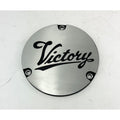 Victory Sport Deluxe Standard. V92 Cruiser Chrome Left Engine Clutch Derby Cover (USED)