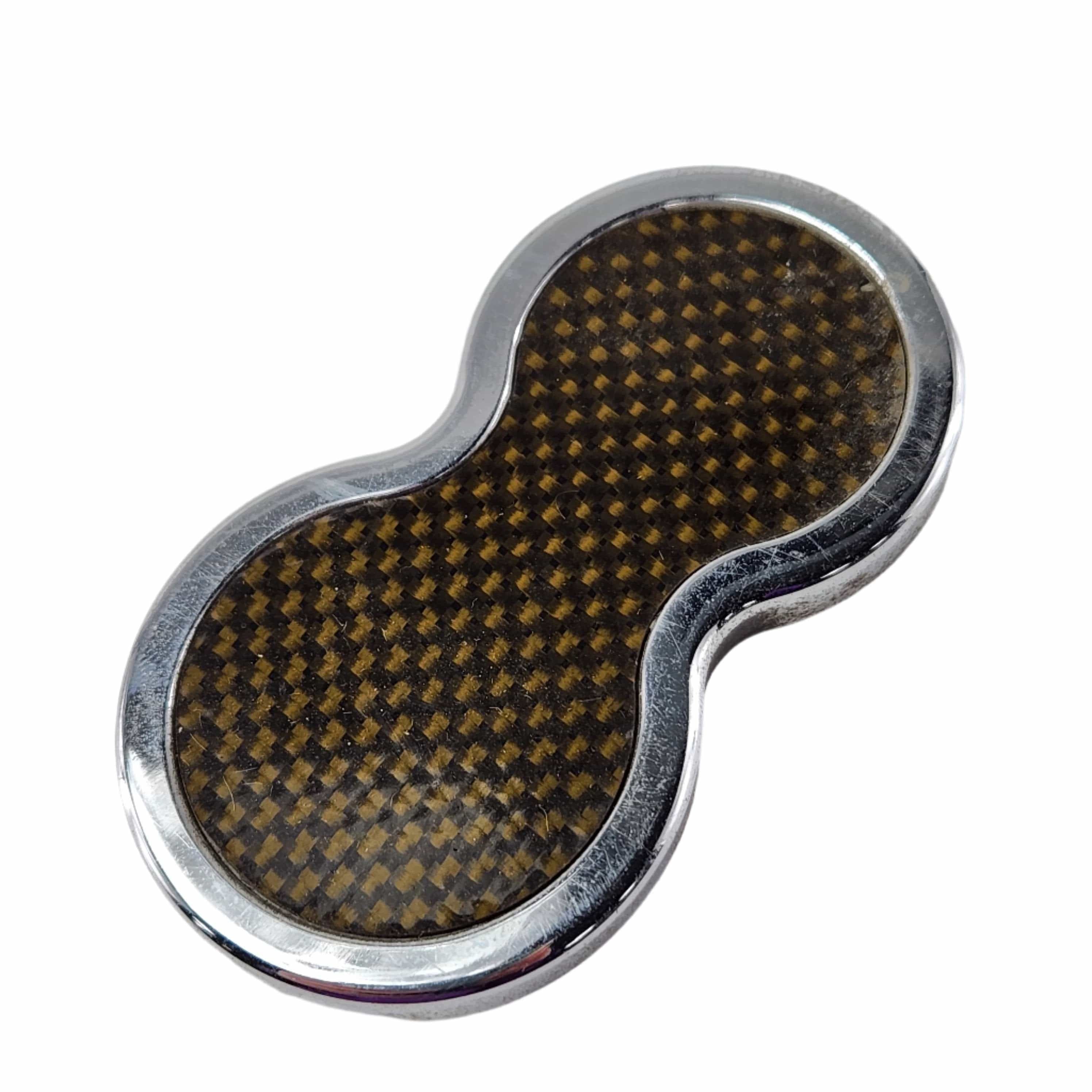 Victory V92C Chrome Carbon Fiber Front Brake Caliper Cap (USED) 2872153-CF Brake Caliper Cover