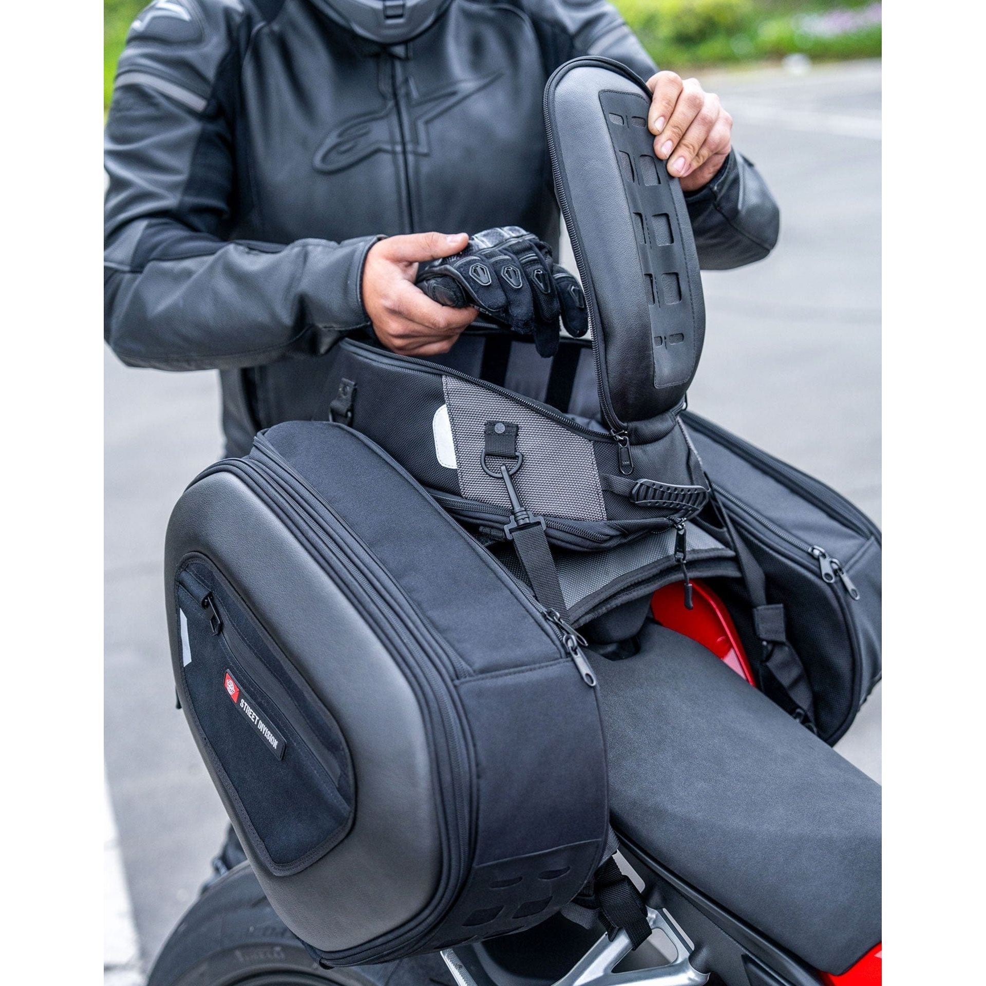 Viking Momentum Small Street/Sportbike Tail Bag by Viking Bags