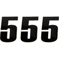 Vinyl Race Numbers By Moose Racing