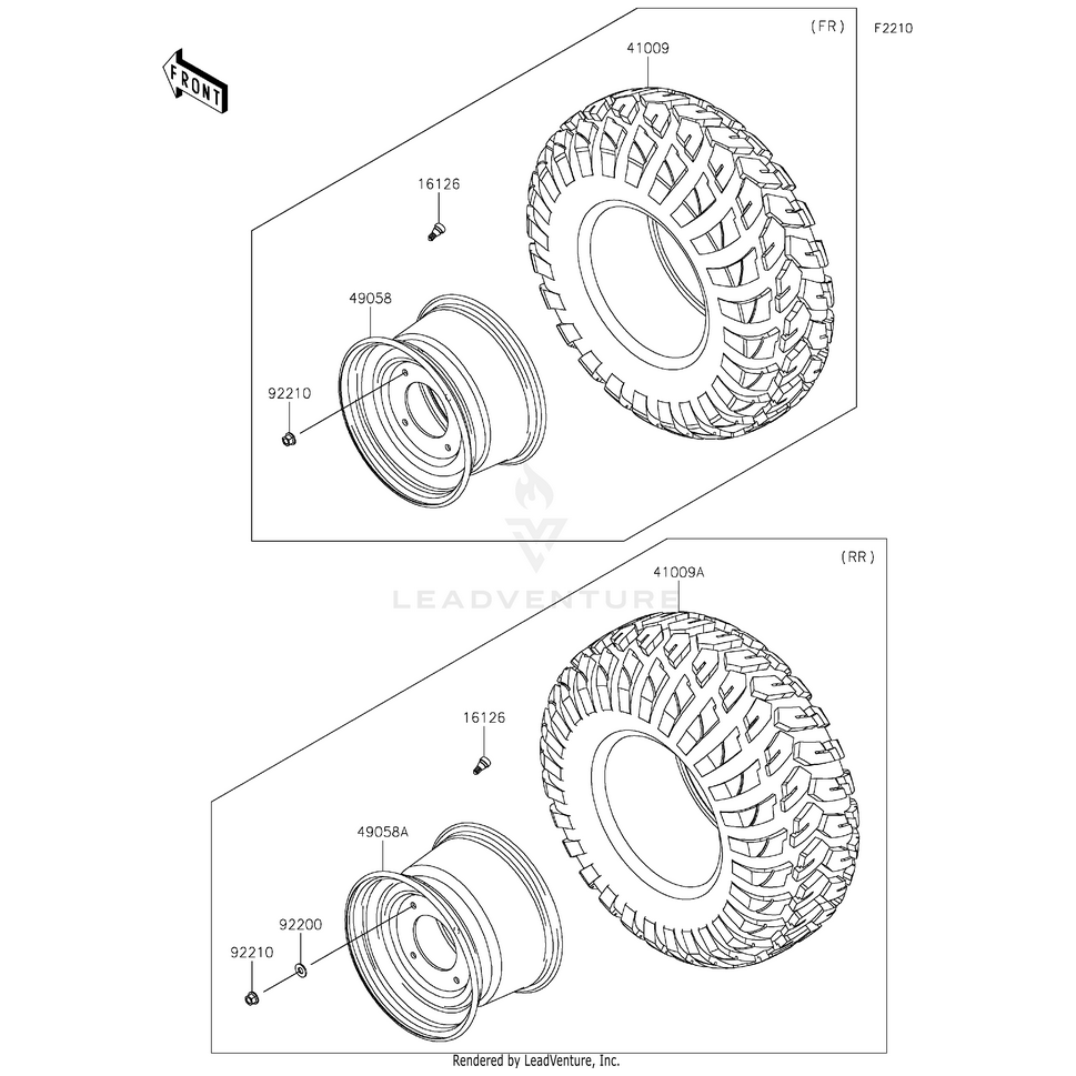Washer,12.1X26X2.3 by Kawasaki 92200-0930 OEM Hardware 92200-0930 Off Road Express Peach St