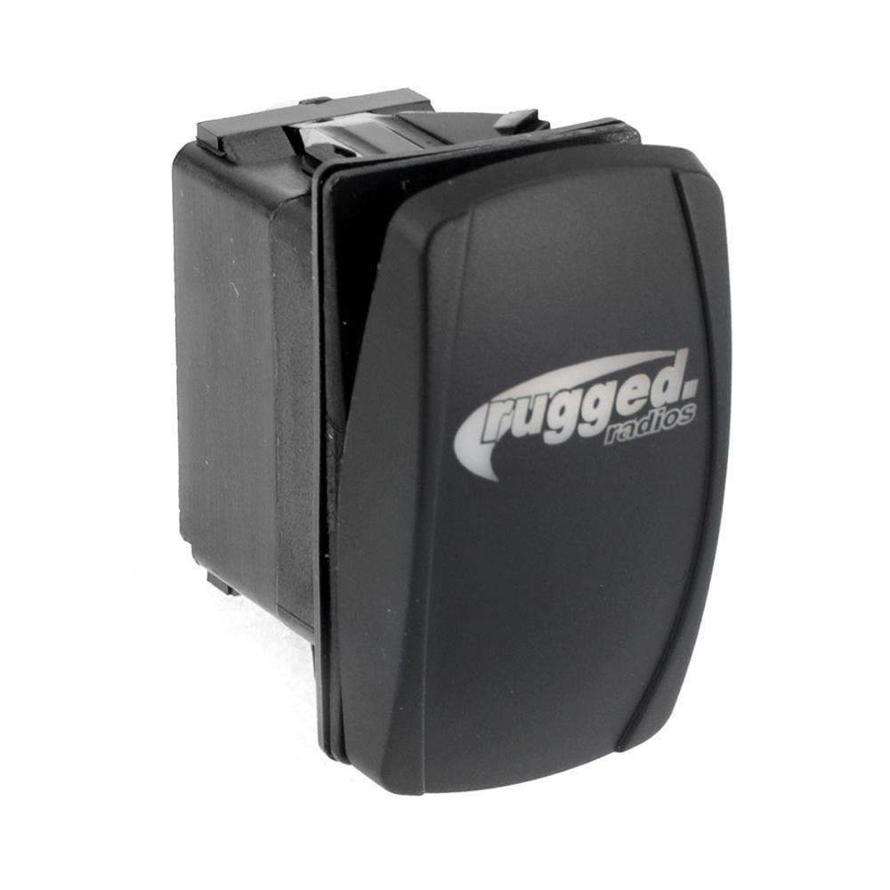 Waterproof Rocker Switch Universal by Rugged Radios SW-RS-R Rocker Switch 1038799900001 Rugged Radios