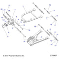 Weld-Control Arm,Rr,Upper,Lh,Blk by Polaris