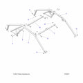 Weld-Rops,A-C Pillar,Rh,Blk by Polaris