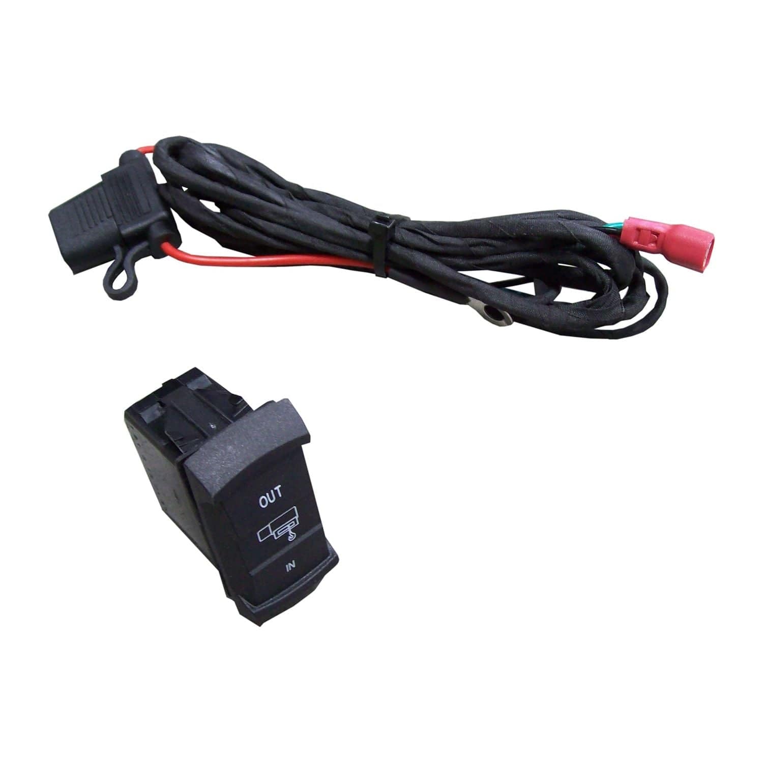 Winch Dash Rocker Switch by Kolpin 25-0700 Winch Rocker Switch 63-250700 Western Powersports