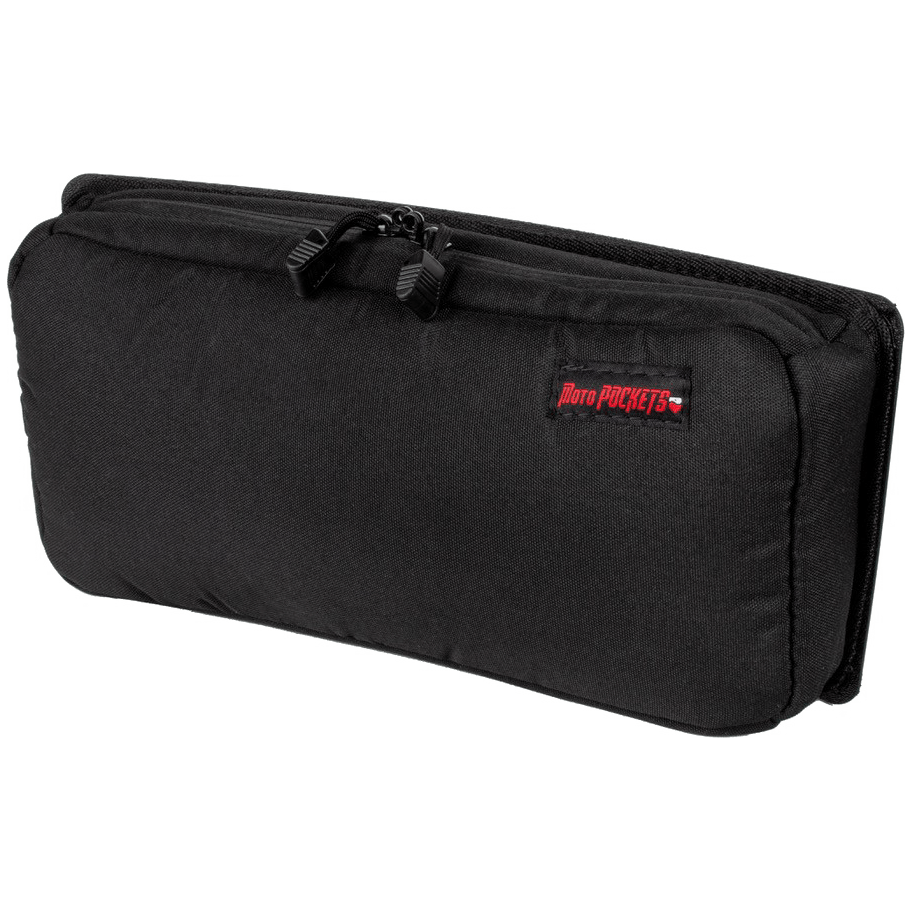 Windshield Bag Black 13.75"X5.75"X2.75" by Moto Pockets 40010 Windshield Bag