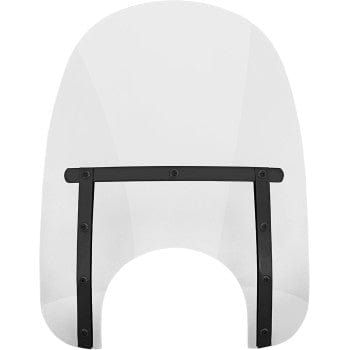 Parts Unlimited Drop Ship Windshield 17 in. / Clear/Black Straps Windshield Memphis Slim by Memphis Shades MEB4220