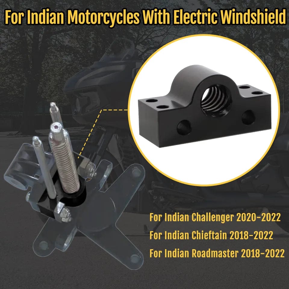 Parts Unlimited Windshield Hardware Windshield Motor Gear Fix for Indians by Ultracool