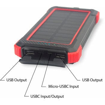 Wireless Power Bank by Ride Power RPPBWIRELESS10K Battery Charger