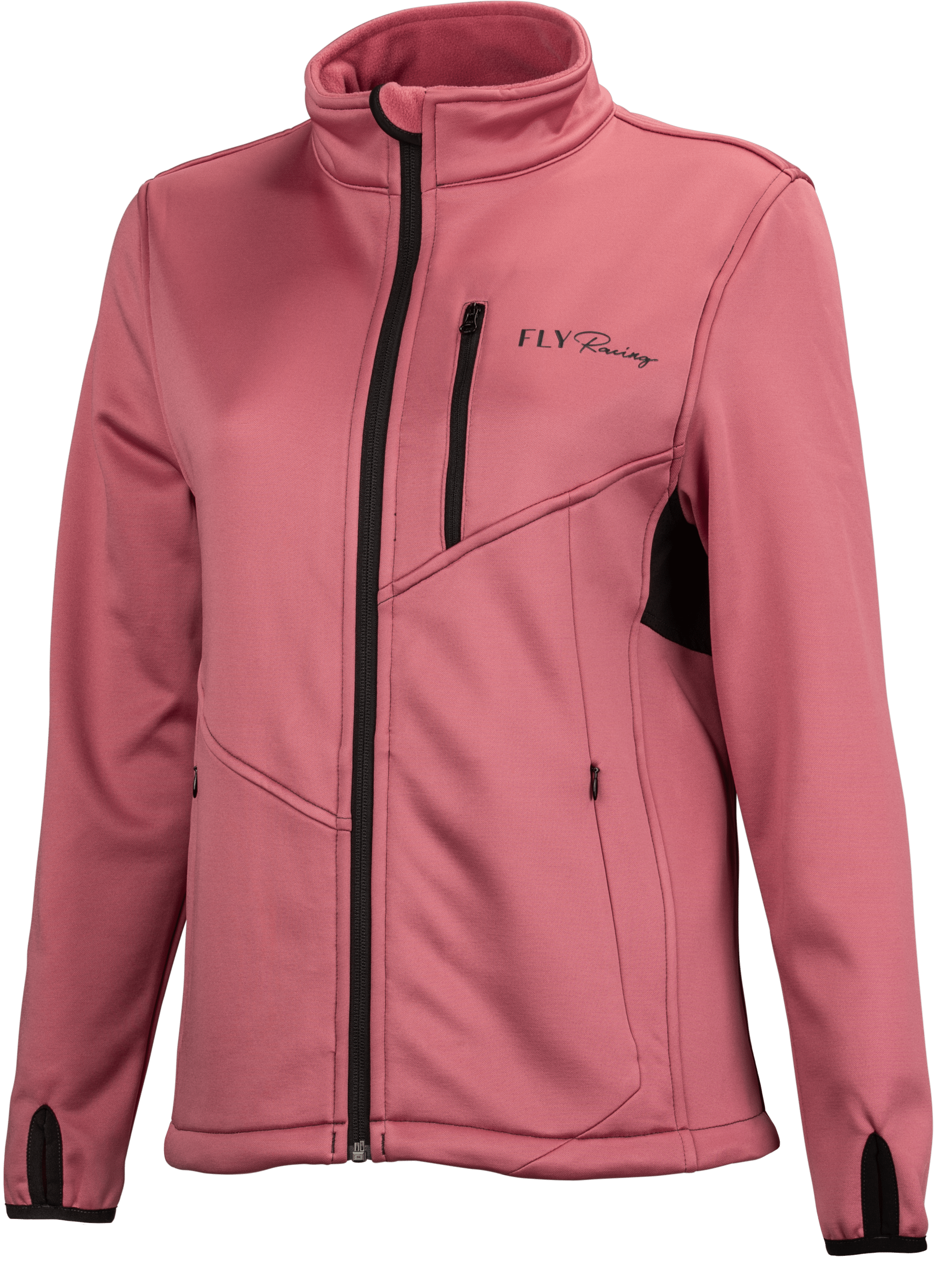 Western Powersports Jacket Pink / 2X Women's Mid Layer Jacket By Fly Racing 354-63422X
